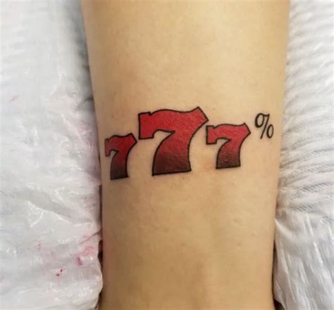 777 Tattoo: meaning .